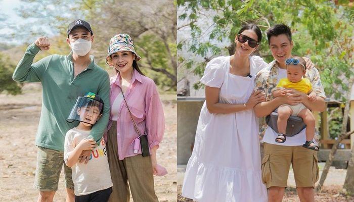 Hits Abis, 10 Adu Gaya Short Trip Keluarga Raffi Ahmad dan Baim Wong