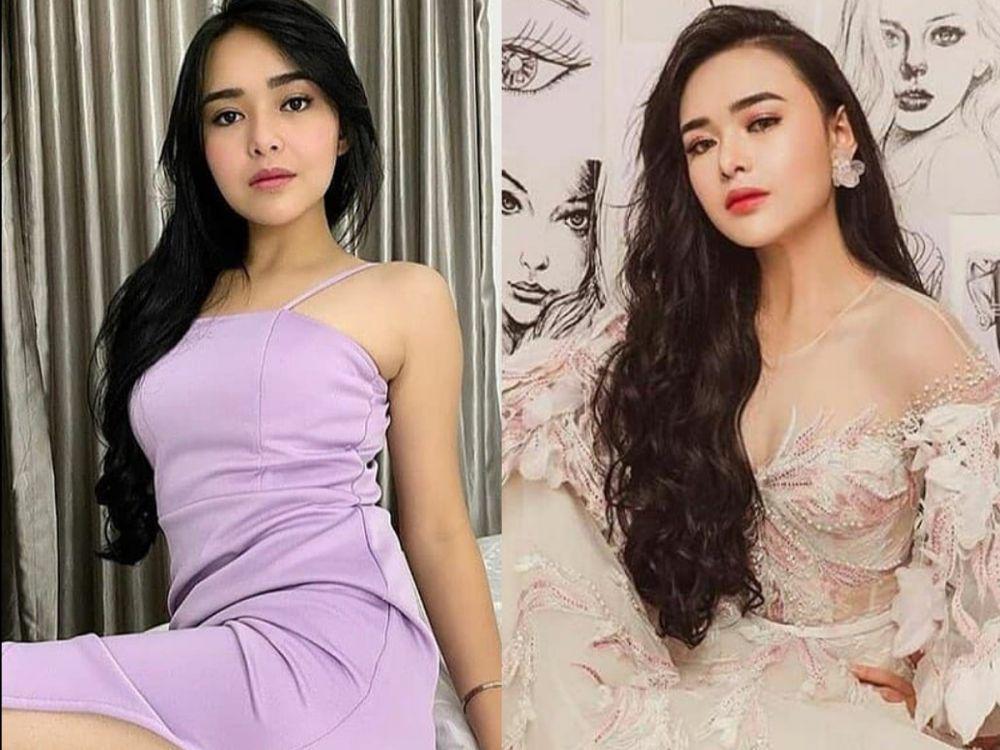 Memukau! 10 Potret Amanda Manopo dengan Rambut Panjang Hitam Alami
