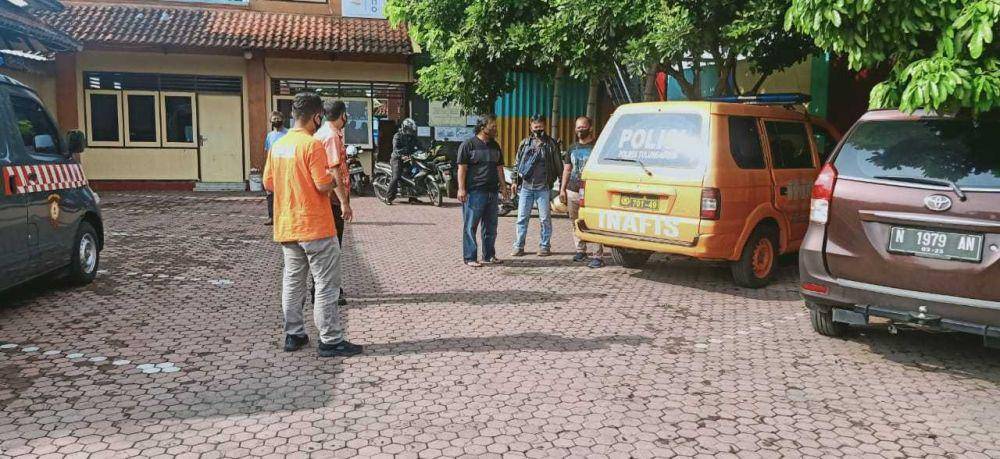 Polisi lakukan olah TKP, IDN Times / istimewa