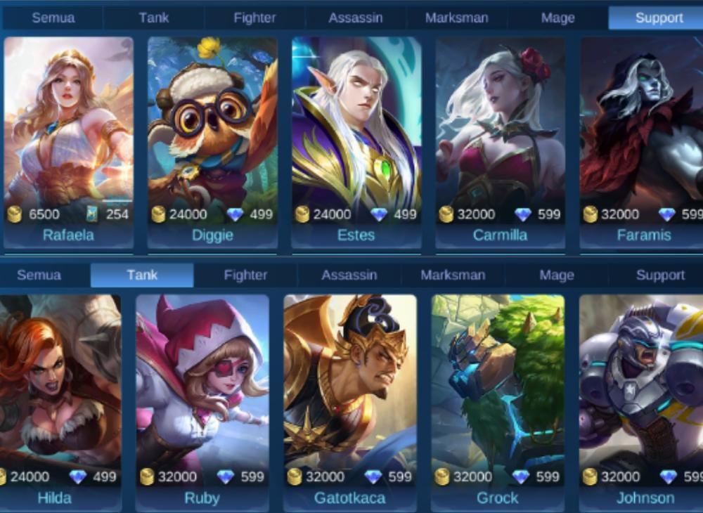 5 Perbedaan Antara Hero Tank dan Support, Tipis Banget!