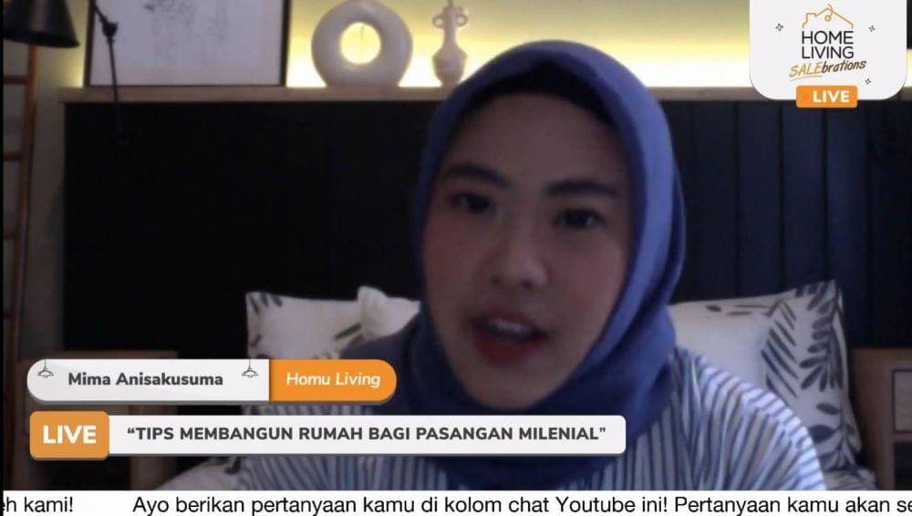 Webinar Tokopedia "Tips Membangun Rumah Bagi Pasangan Milenial"