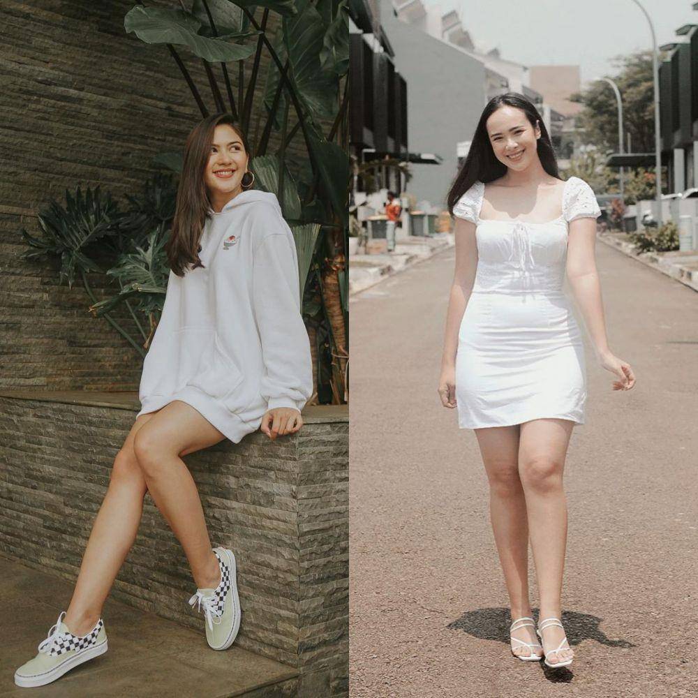 instagram.com/jscmila | instagram.com/pammybowie | adu gaya Jessica Mila dan Pamela Bowie