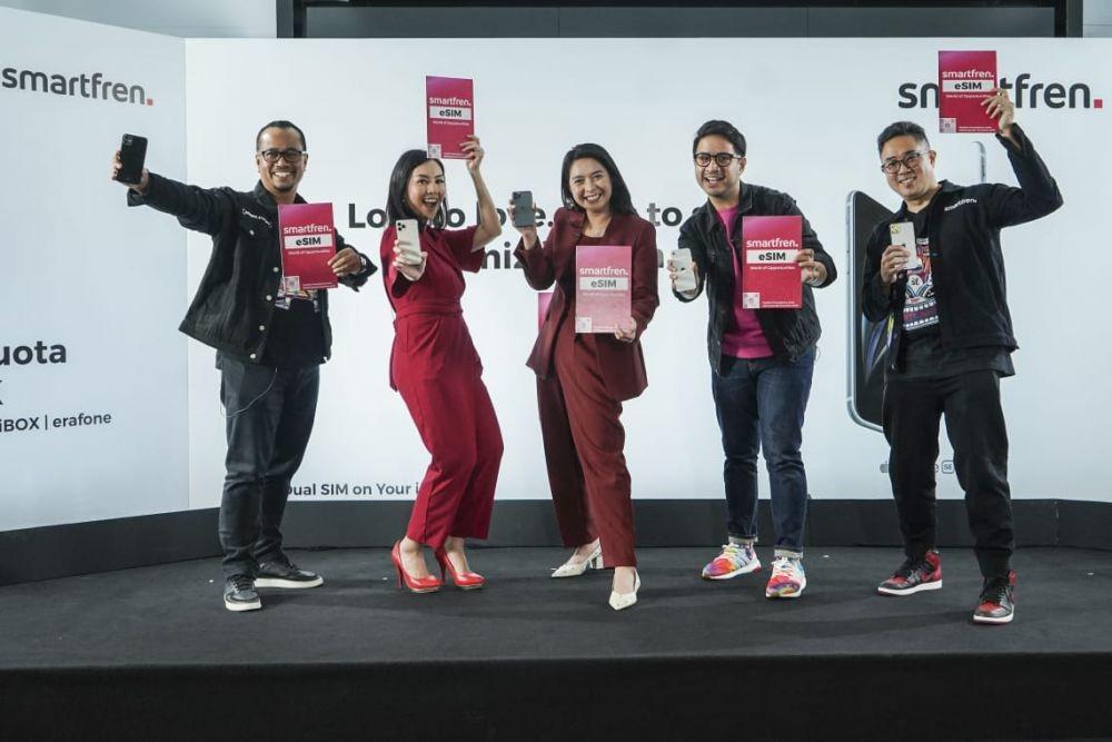 Smartfren luncurkan esim, millennials bisa beli dari rumah lho