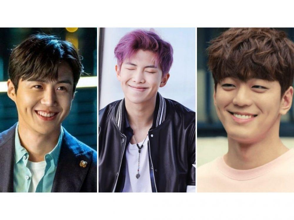 10 Potret Artis Cowok Korea Berlesung Pipi, Manisnya Bikin Berdebar