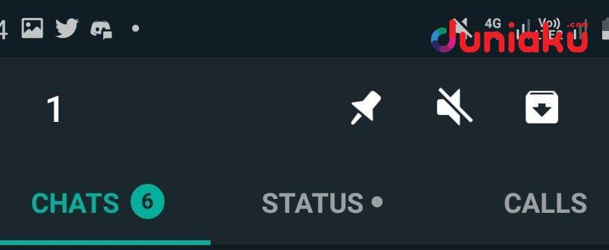 Mute WhatsApp. duniaku.com/Adhitya Daniel