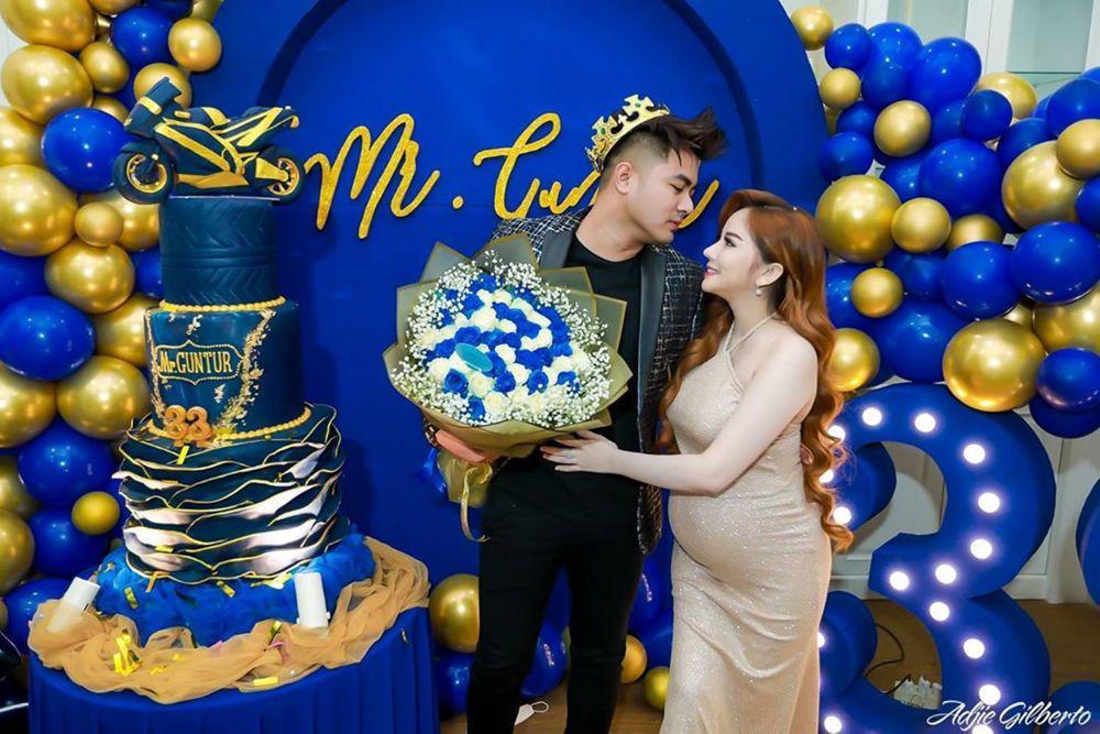 Calon Papa Kembar, 10 Momen Meriah Ulang Tahun ke-33 Guntur Triyoga