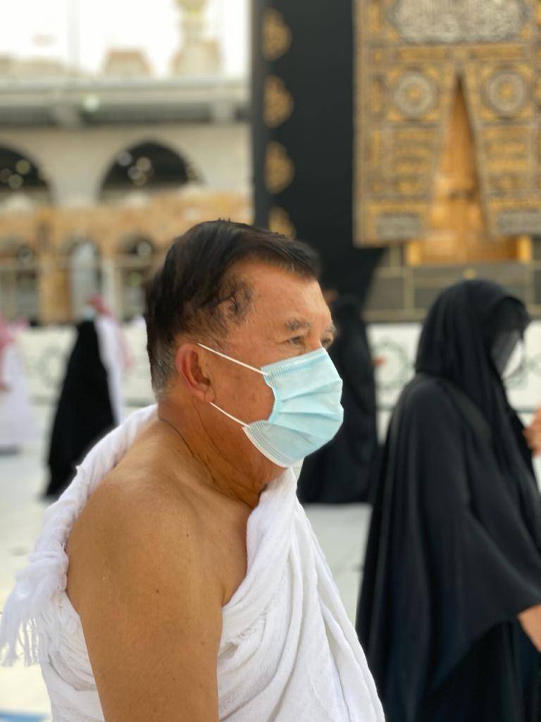 Jusuf Kalla bersama rombongan melakukan Ibadah Umrah di tengah pandemik COVID-19 (Dok. DMI)