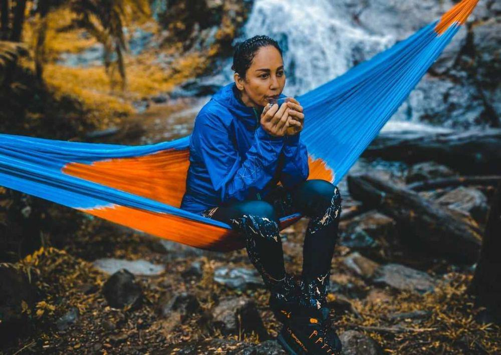 Segar Abis, 10 Potret Seru Meriam Bellina Saat Jelajahi Alam Bebas