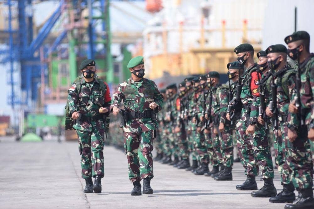 Kodam Hasanuddin Kirim 450 Prajurit ke Perbatasan Papua Nugini