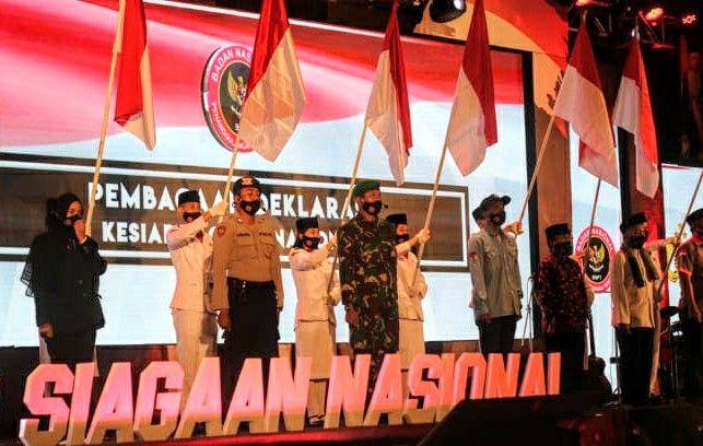 Deklarasi kesiapsiagaan nasional BNPT di Kota Batu. IDN Times/Alfi Ramadana