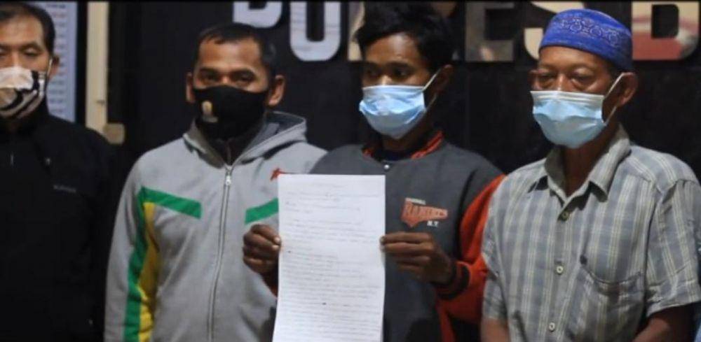 Pelaku menunjukkan surat permintaan maaf, IDN Times/ istimewa