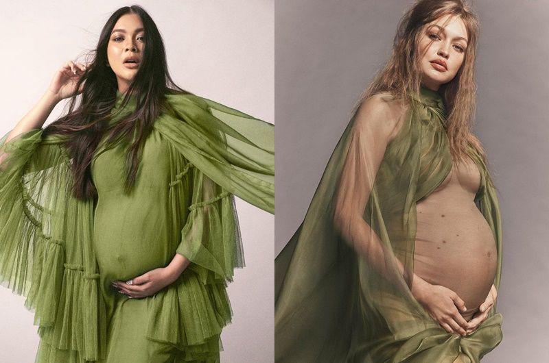 Tiru Gigi Hadid, 9 Potret Maternity Shoot Kezia Warouw Curi Perhatian