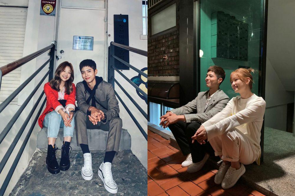 Tamat, 9 Momen Manis Park Bo Gum dan Park So Dam di Balik Layar