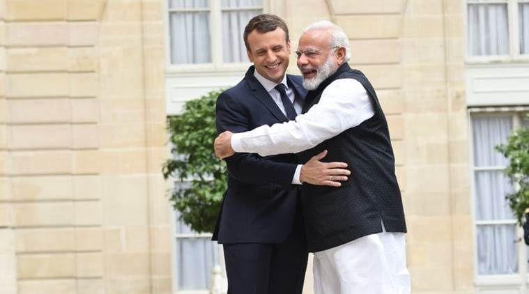 India Bela Presiden Prancis dengan Tagar #IStandWithFrance