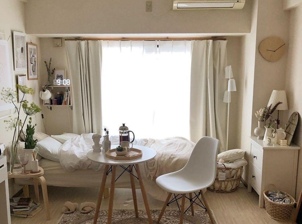 Ide dekorasi kamar kos ala pinterest, mirip kamar tidur apato jep