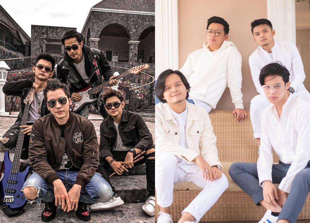 Bertabur Empat Pria Menawan, 10 Adu Gaya Grup ADAM dan The Junas