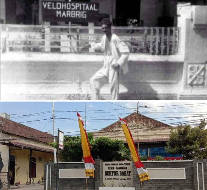 Rumah Sakit Marbrig di Babat. Dok KITLV