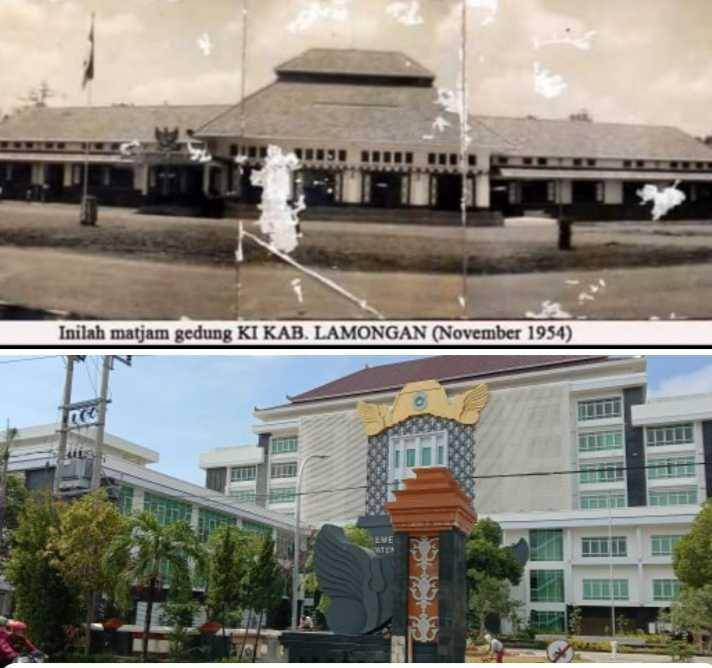 Gedung Pemkab Lamongan. Dok KITLV