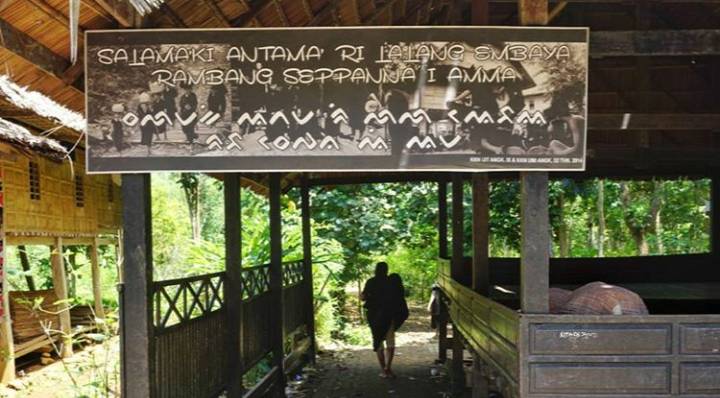 Tana Toa Terletak di kecamatan Kajang Kabupaten Bulukumba/Instagram.com