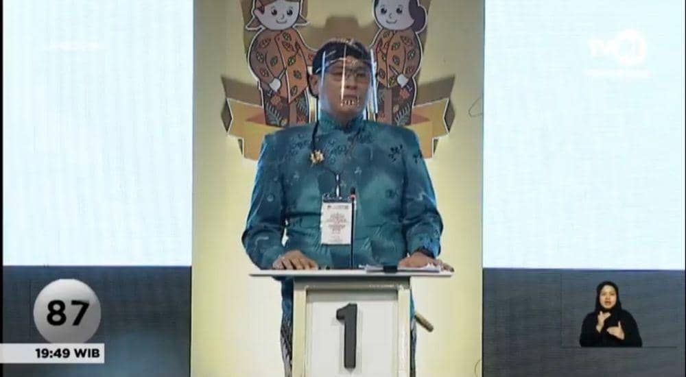Debat Publik Calon Bupati Sleman 2020. Dok: istimewa