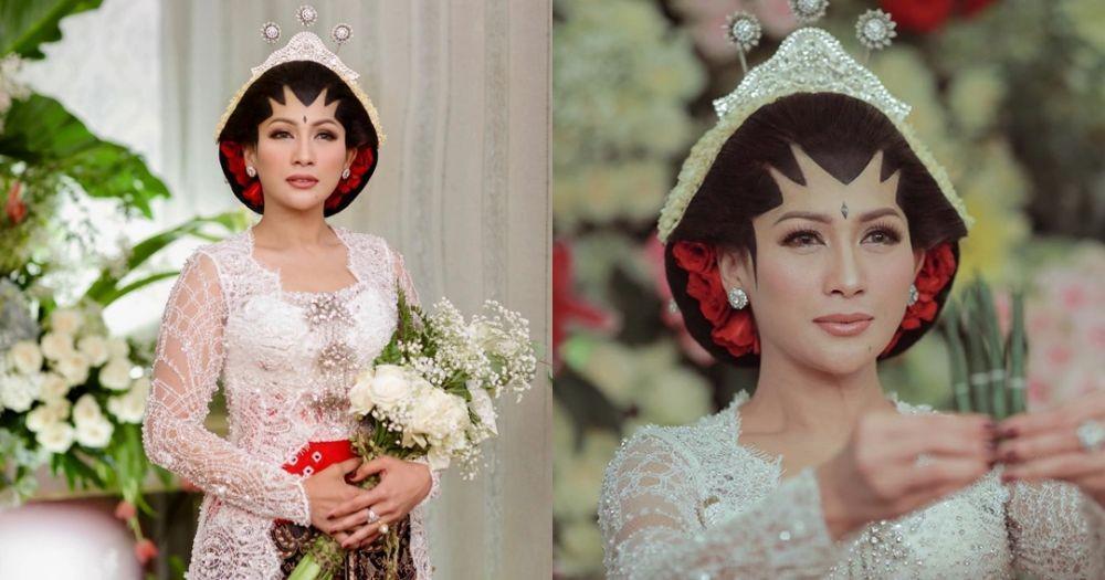 Inspirasi Gaya Pengantin Adat Yogya Putri ala Tata Janeeta, Anggun!