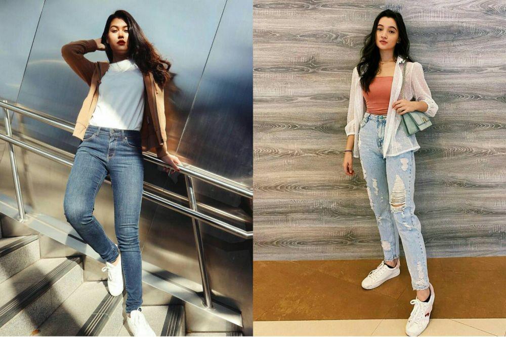 Punya Style yang Mirip, Ini 9 Adu Gaya Rebecca Tamara Vs Megan Domani
