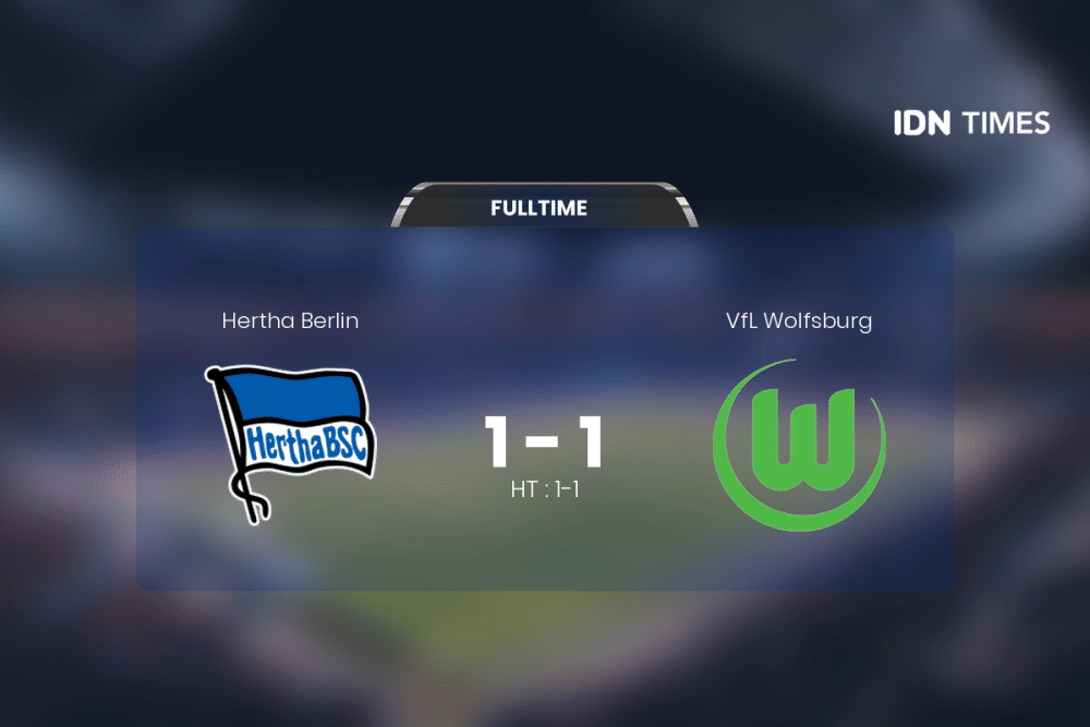 Vfl Wolfsburg Vs Hertha Berlin Tanpa Pemenang