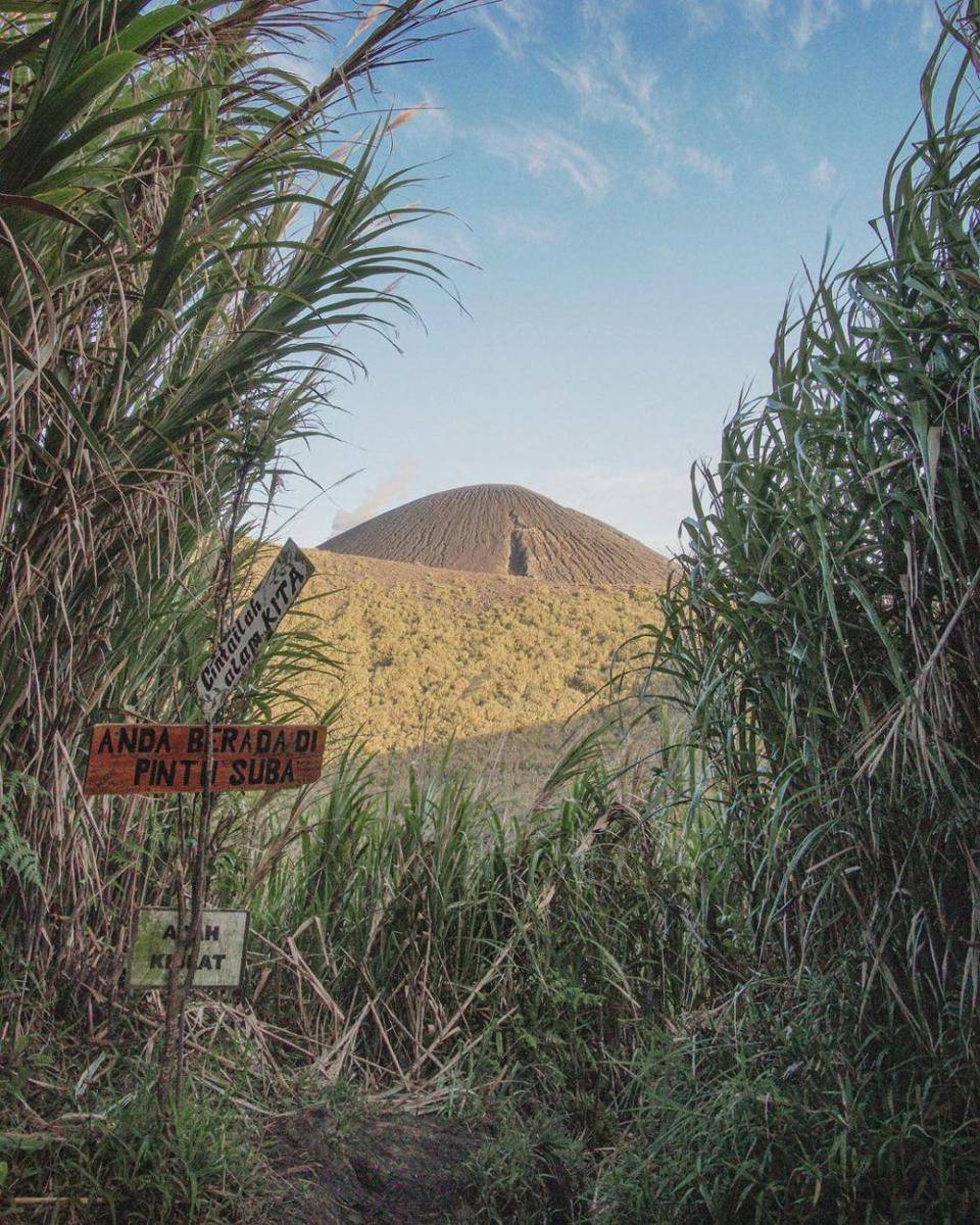 Gunung Gamalama/instagram.com/indrasetiawanw