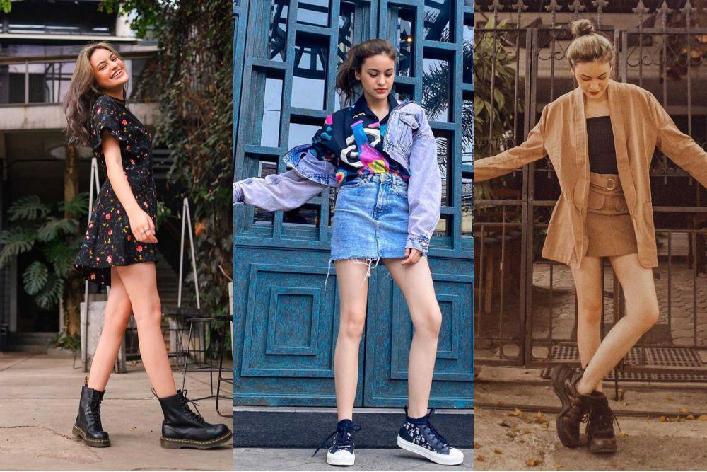 10 Inspirasi Outfit Pakai Sepatu ala Andira Hadley, Kece!