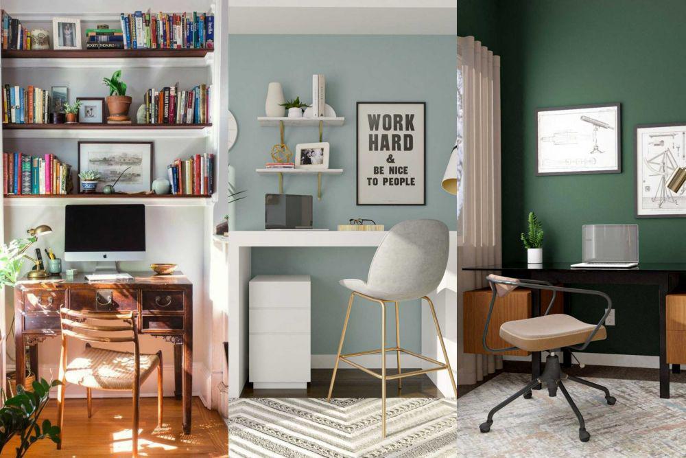 9 Inspirasi Tema Meja Kerja di Rumah, Dijamin Makin Betah!