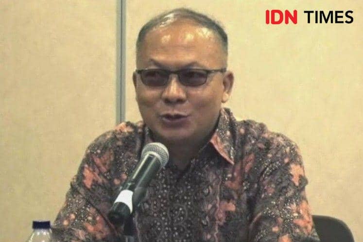 Wakil Ketua Dewan Pengupahan Nasional, Adi Mahfudz (IDN Times/Auriga Agustina)