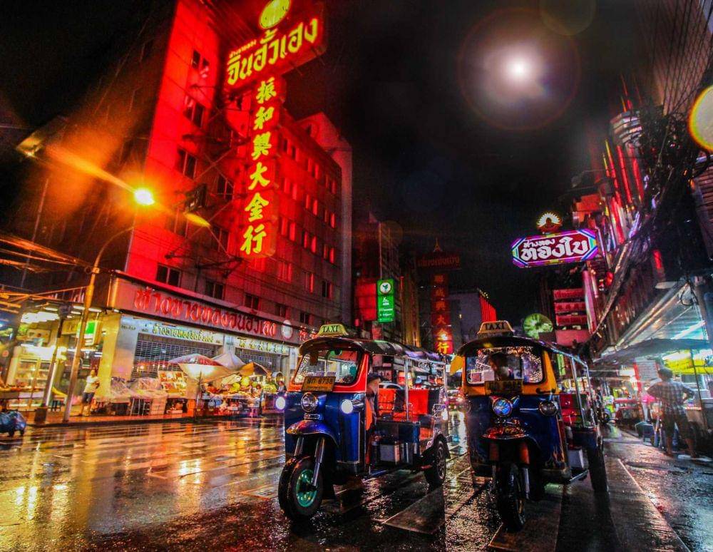 Salah satu sudut kota Bangkok, Thailand. (unsplash.com/Florian Wehde)
