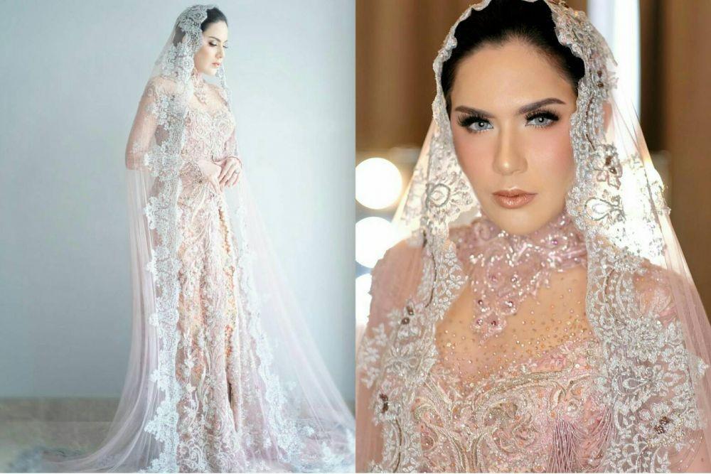 9 Makeup dan Kebaya Sally Adelia di Hari Pernikahan serta Prewedding