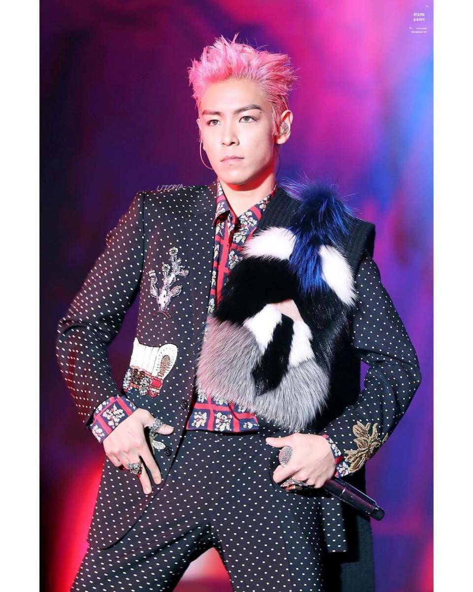 Aksi Panggung T.O.P BIGBANG (instagram.com/utopia_871104)