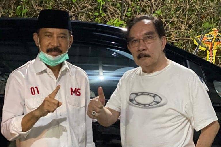 Muhamad-Saras, Antasari Azhar (Dok. Timses Muhamad-Saras)