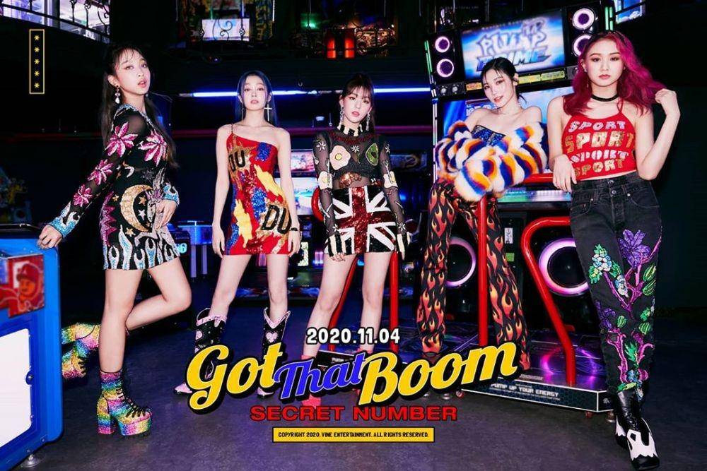 Harga outfit Secret number 'Got That Boom' (instagram.com/secretnumber.official)