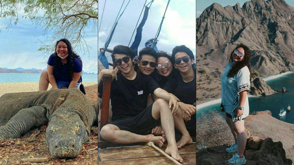 10 Potret Liburan Clara Kaizer di Labuan Bajo, Ada Arbani Yaziz!