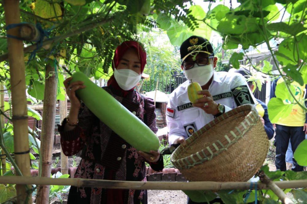 Gelar Lomba Kampung Bersinar, Sutiaji Ajak Warga Lakukan Urban Farming
