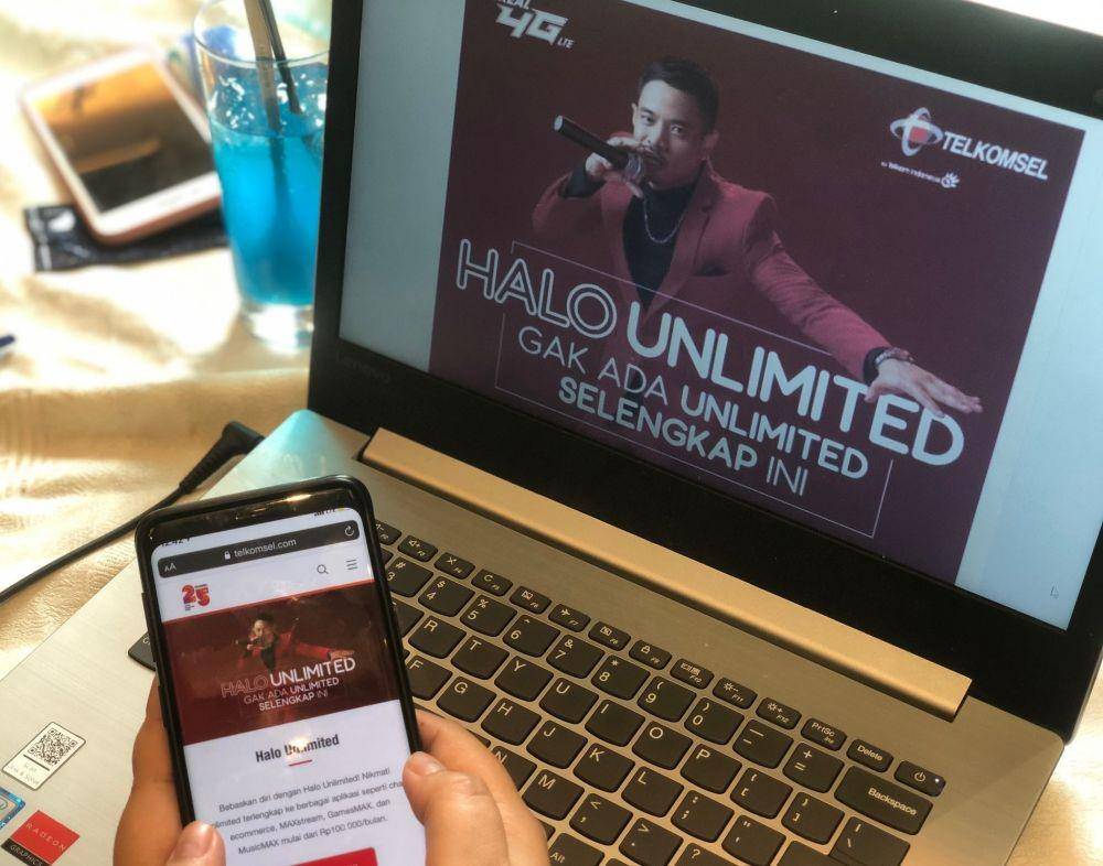 Paket Halo Unlimited tersedia secara luas bagi pelanggan pascabayar, pelanggan prabayar yang ingin melakukan migrasi, serta pelanggan baru dengan mengakses telkomsel.com/halounlimited. (IDN Times/Istimewa).