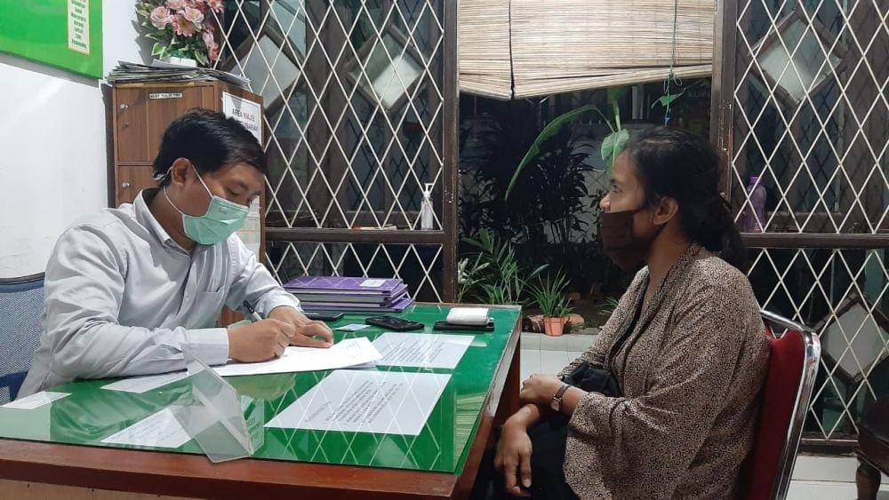 Jurnalis perempuan korban pelecehan melapor ke P2TP2A Makassar. IDN Times/Istimewa