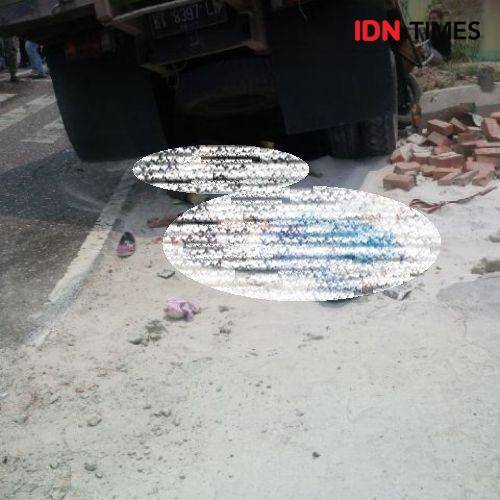 Kejadian Lakalantas beberapa tahun lalu di KM 13 Lawe-Lawe dengan korban tewas (IDN Times/Istimewa)