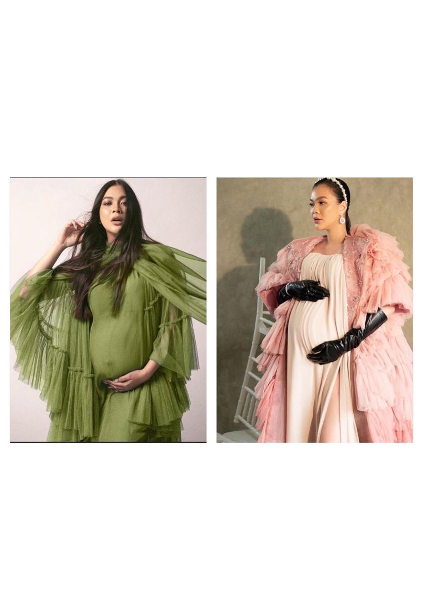 10 Pose Anggun hingga Glamor Maternity Shoot Kezia Warouw