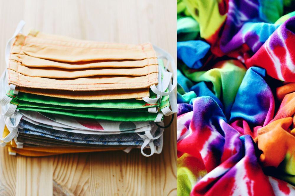 Lagi Ngetren, Ini 5 Cara Membuat Masker Tie Dye ala Alifya Yunita