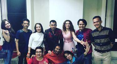 Gatot Brajamusti dan Reza Artamevia (instagram.com/rezartamevia)