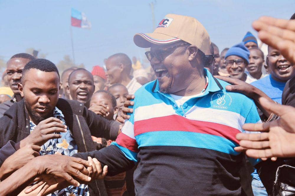 Foto Tundu Lissu pemimpin oposisi Tanzania. Sumber: twitter.com/ Tundu Antiphas Lissu