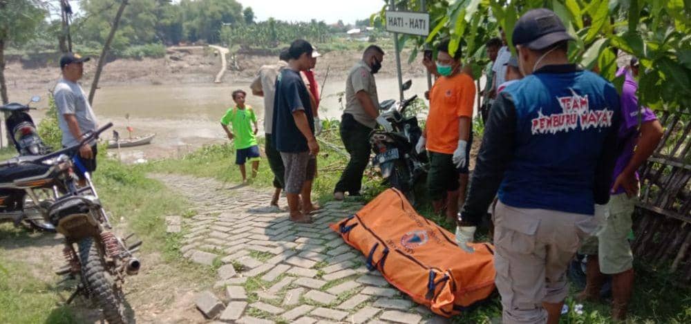 Terpeleset saat Mandi di Sungai, Kakek Asal Bojonegoro Tewas Tenggelam