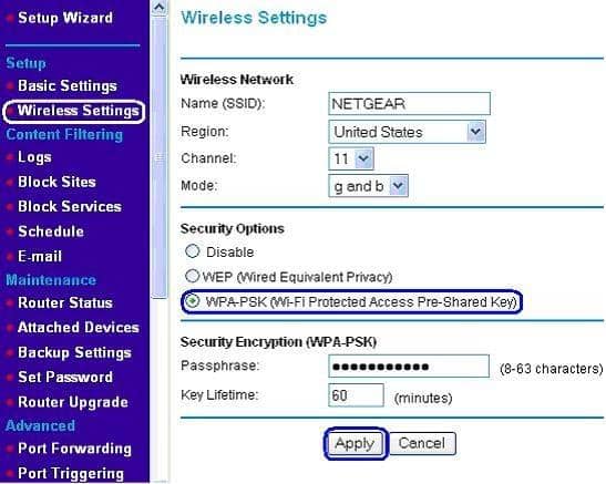 Mengganti WPA2-PSK. kb.netgear.com
