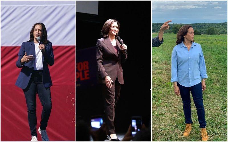10 Style Kamala Harris Pakai Sneakers hingga Heels, Tampak Bersahaja!