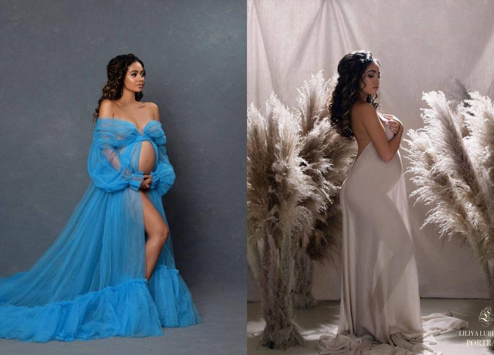 Super Elegan, 10 Potret Maternity Shoot Vanessa Morgan 'Riverdale'
