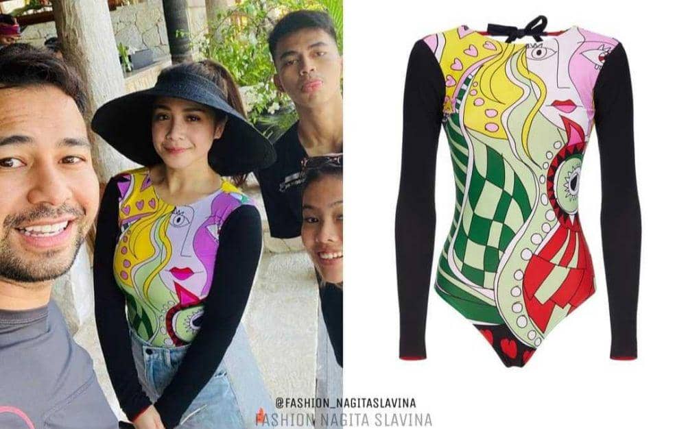10 Harga Fashion Item Nagita Slavina saat Liburan di Sumba, Nangis!